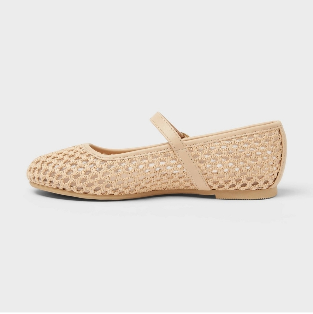 Cat & Jack Girl's Wilma Flats Size 5 - Picture 2 of 5